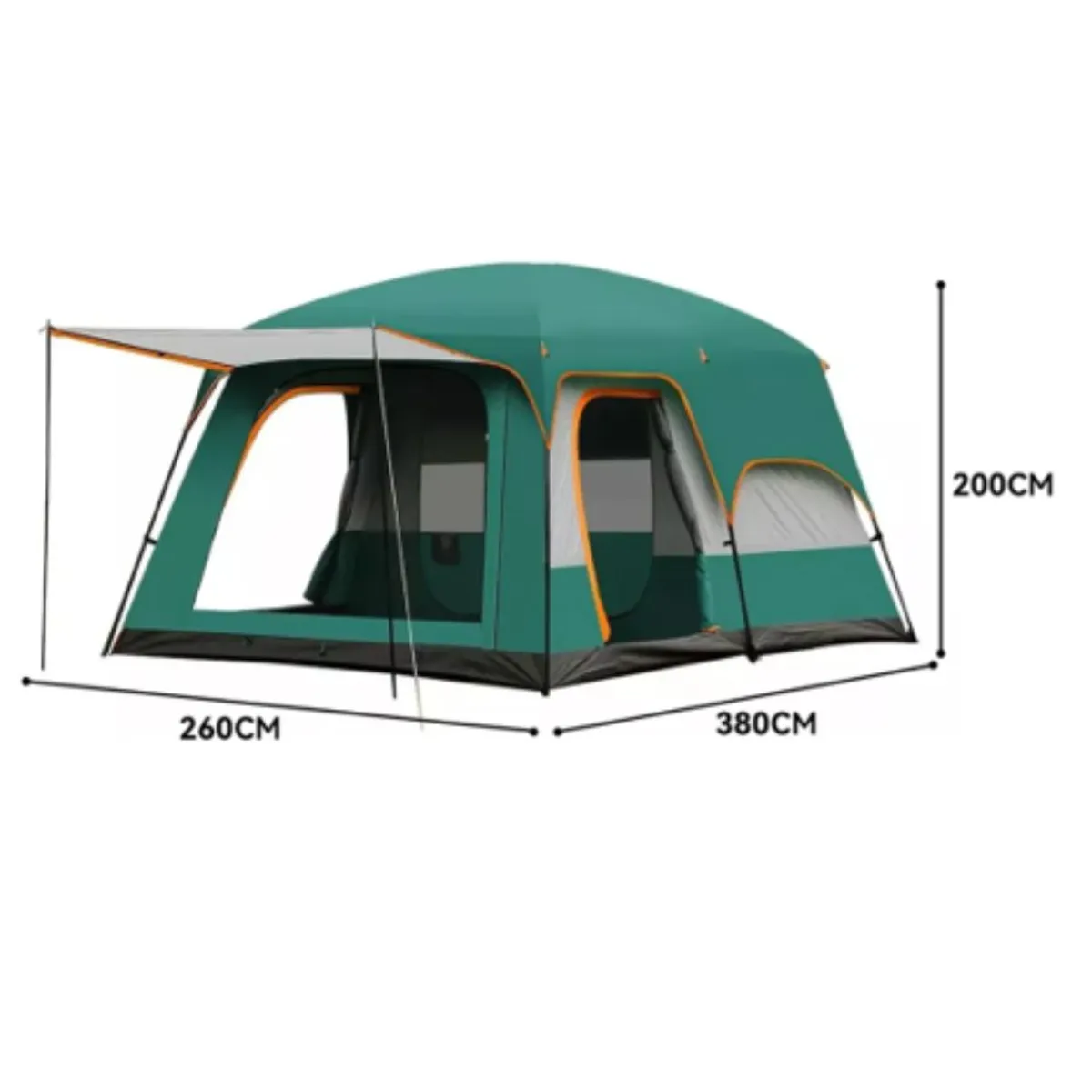 EVERBEST - Carpa Camping Familiar 5-8 Personas Everbest