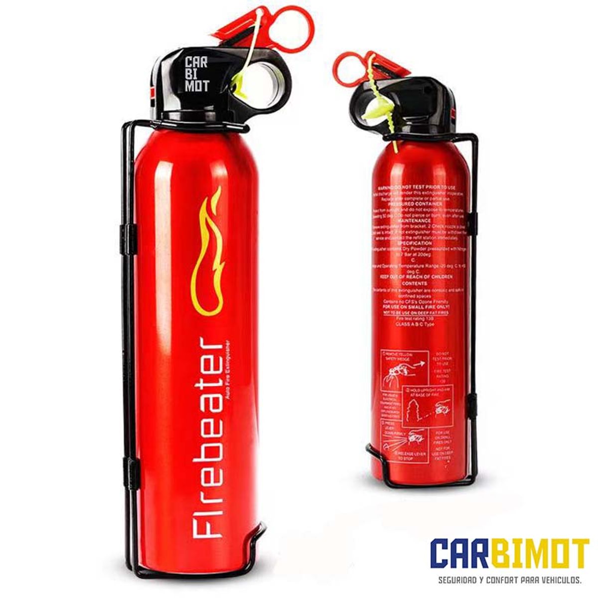 GENERICO - Extintor deportivo portatil para autos