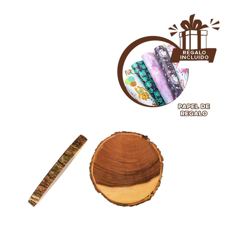 GENERICO - Bandeja Eficiente y Util de Madera 254cm Y+Papel de Regalo