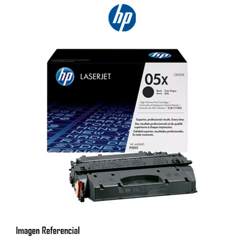 HP - TONER HP CE505X COLOR NEGRO 6500 PAGINAS PN  CE505X