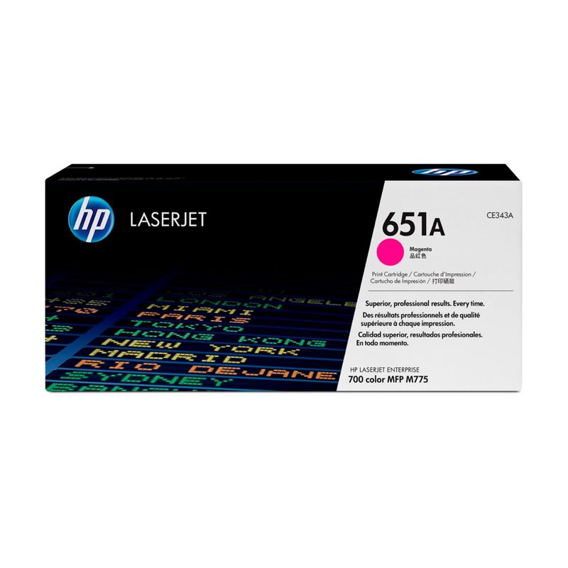 HP - TONER HP CE343A 16000 PGS COLOR MAGENTA PN  CE343A