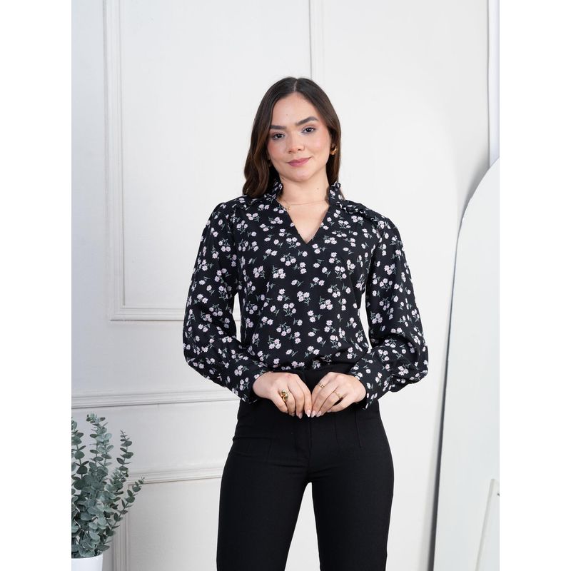 NANCY'S COLLECTION - Blusa Manga Larga Nancys Collection