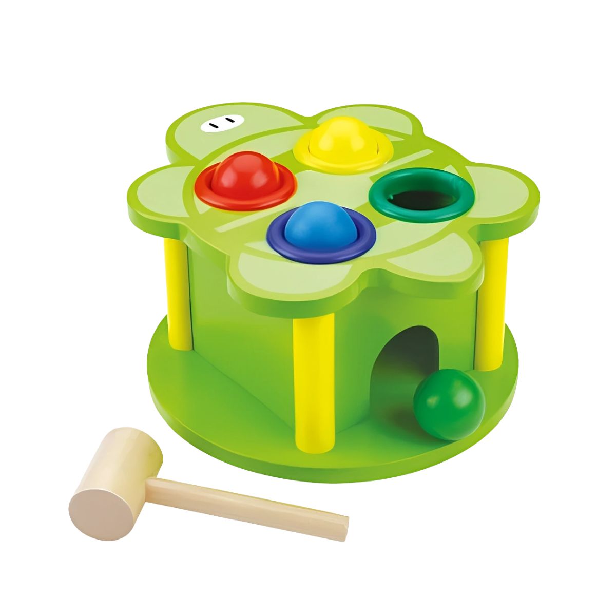 GENERICO - Juego de Madera Mesa de Tortuga con Martillo