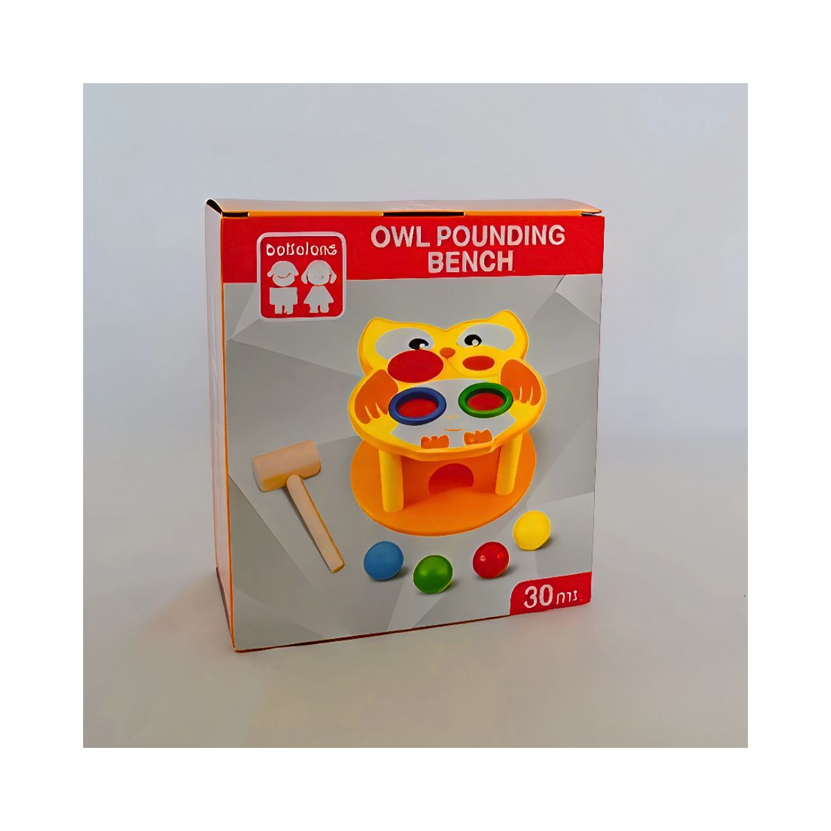 GENERICO - Juego de Madera Mesa de Hubo con Martillo