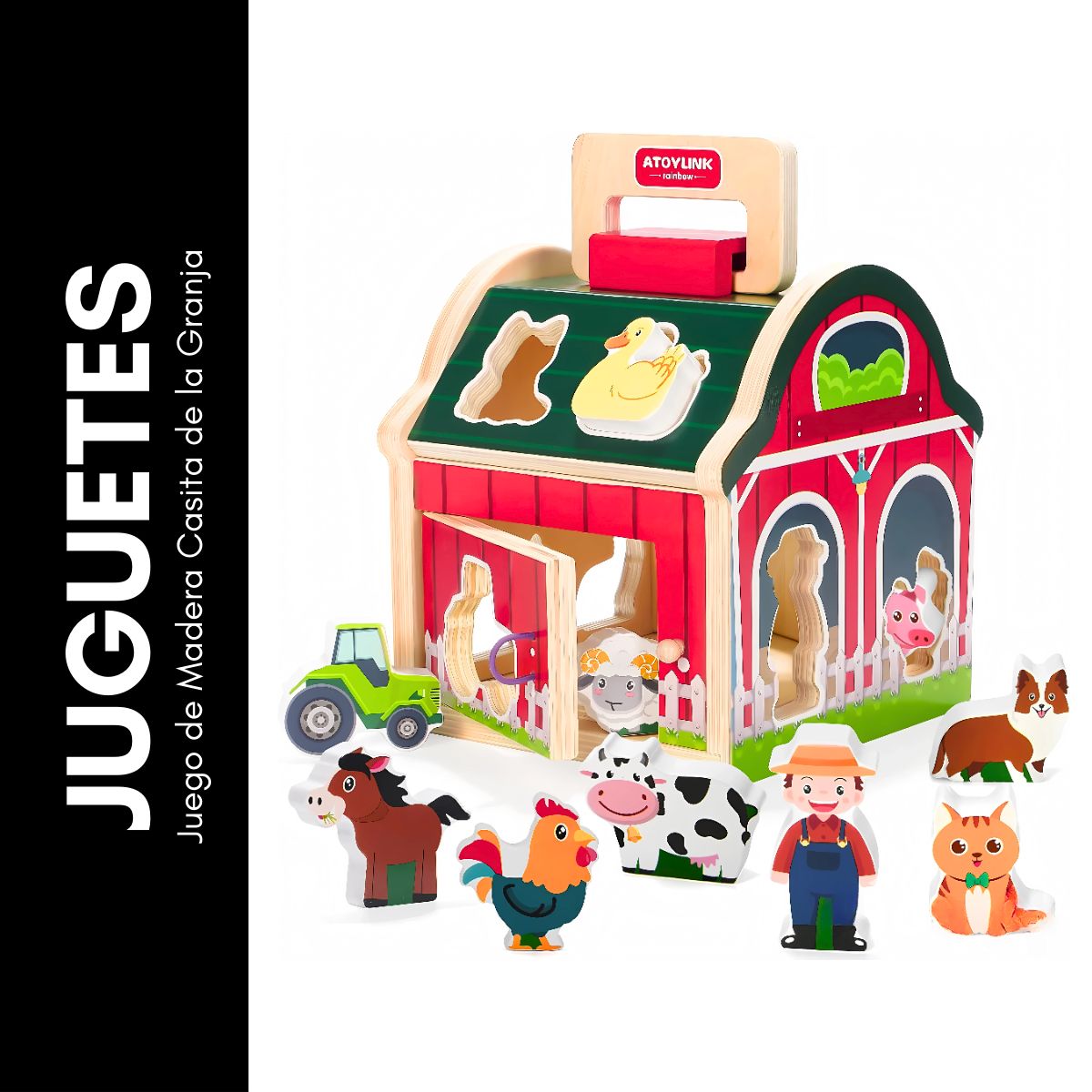 GENERICO - Juego de Madera Casita de la Granja
