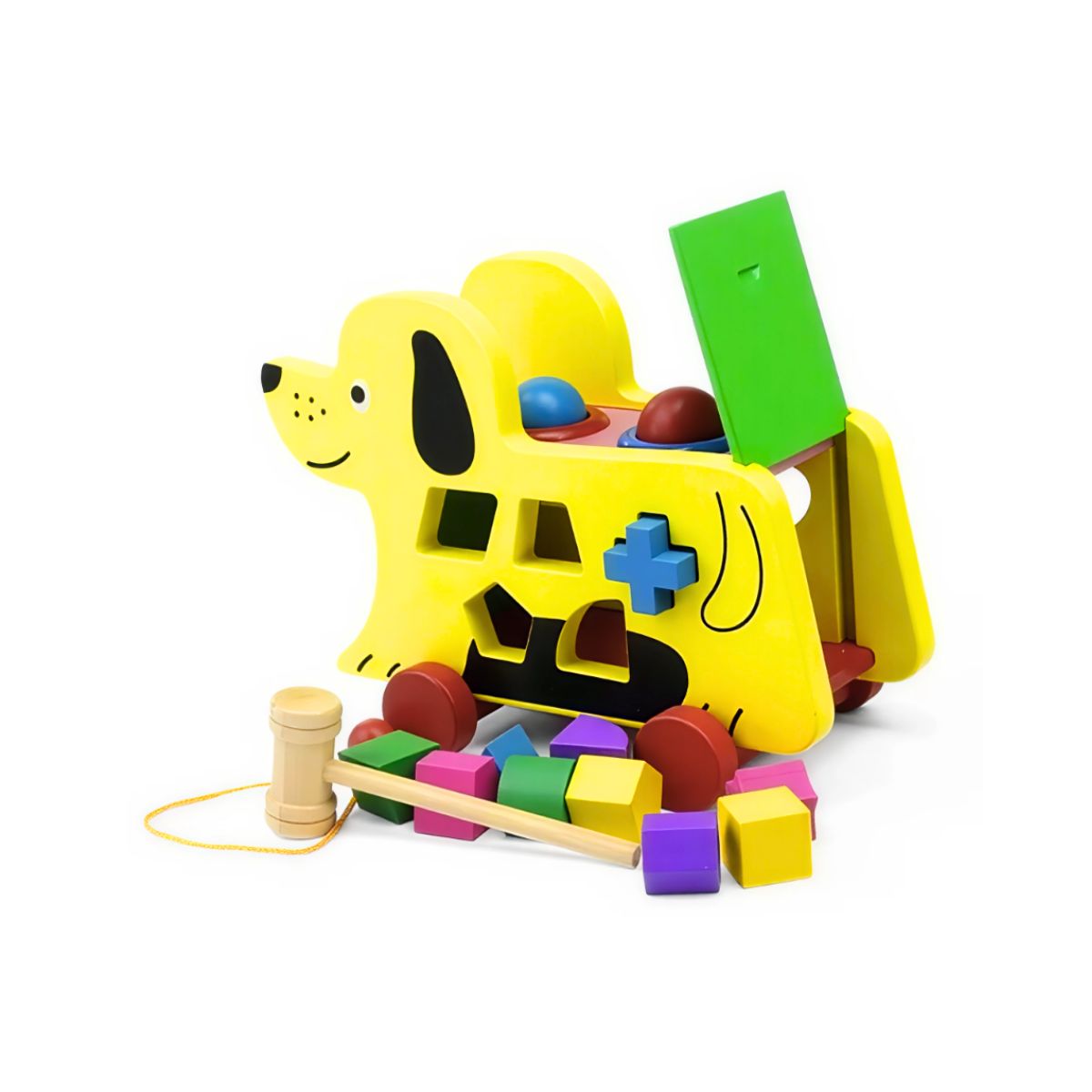 GENERICO - Juego de Madera Perro de Encaje