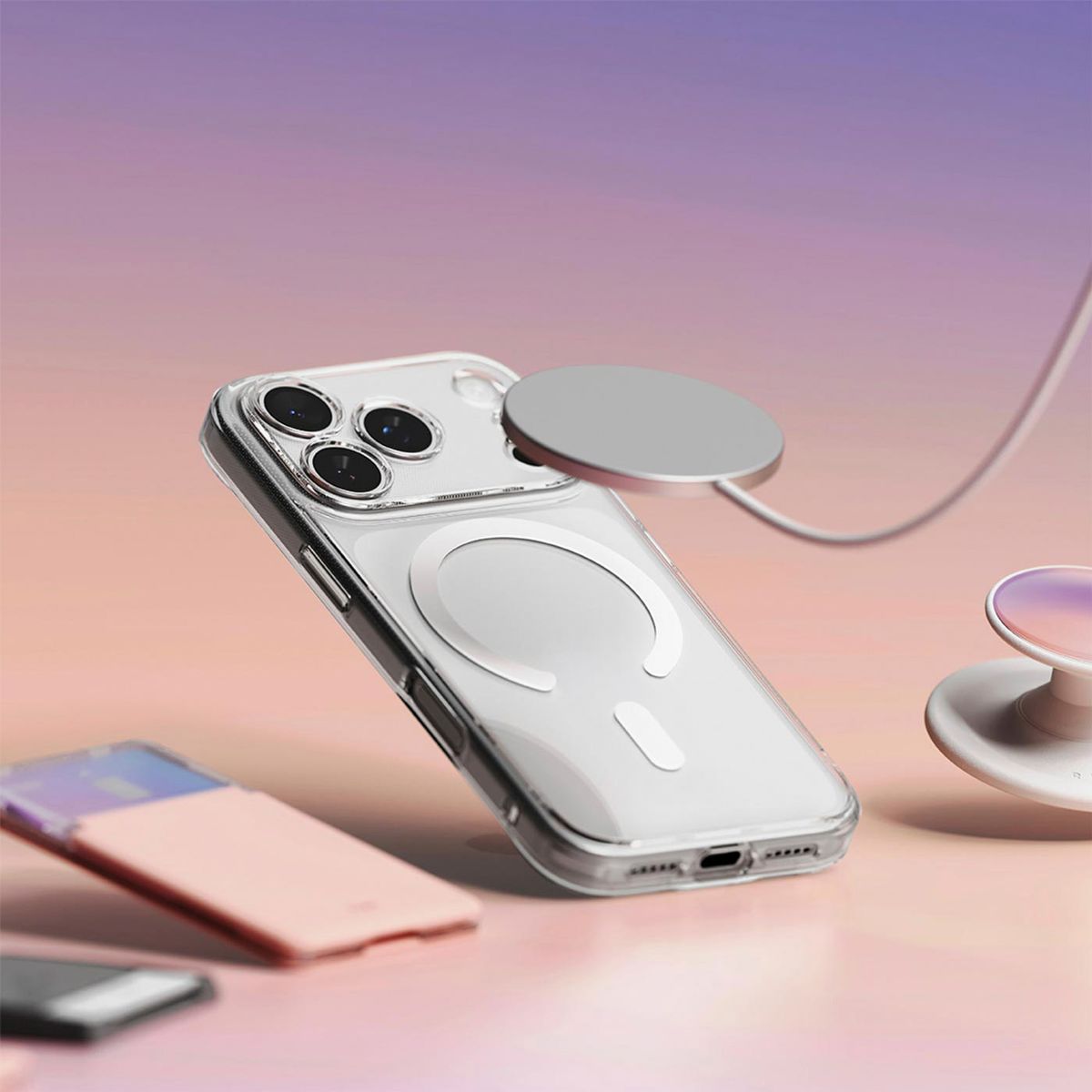 RINGKE - Case Para iPhone 17 Pro MagSafe Ringke Fusion Transparente