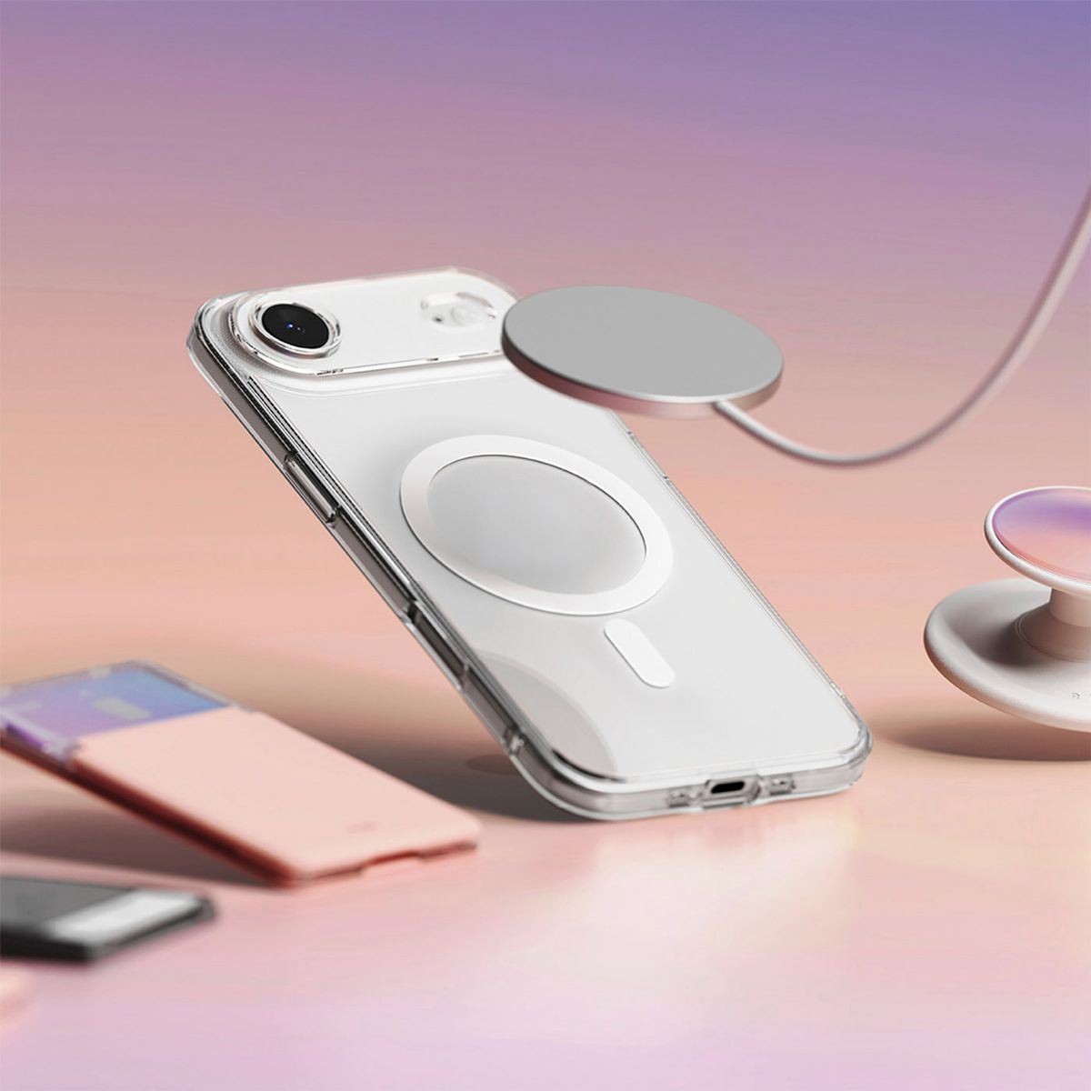 RINGKE - Case Para iPhone 17 Air Ringke Fusion Magsafe Transparente