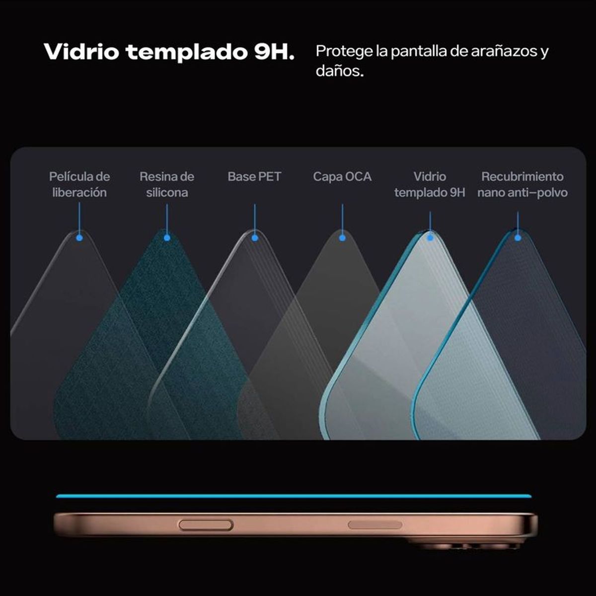 SPIGEN - Protector Pantalla Para iPhone 17 Pro Max Spigen Premium 2UND