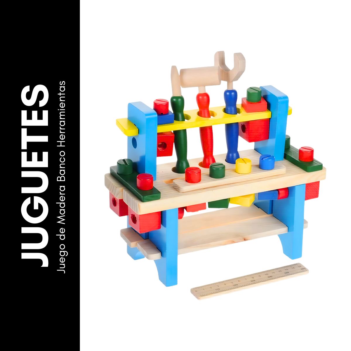 GENERICO - Juego de Madera Banco Herramientas
