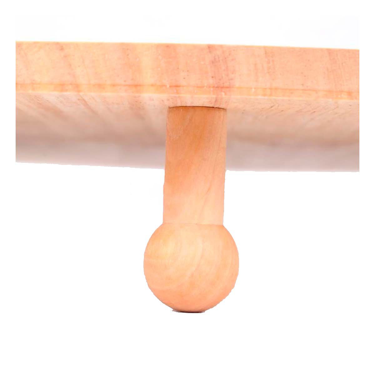 GENERICO - Pack6 Tabla Plana Circular de 44cm Y+Papel de Regalo