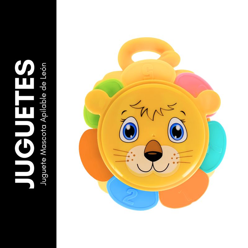 GENERICO - Juguete Mascota Apilable de León