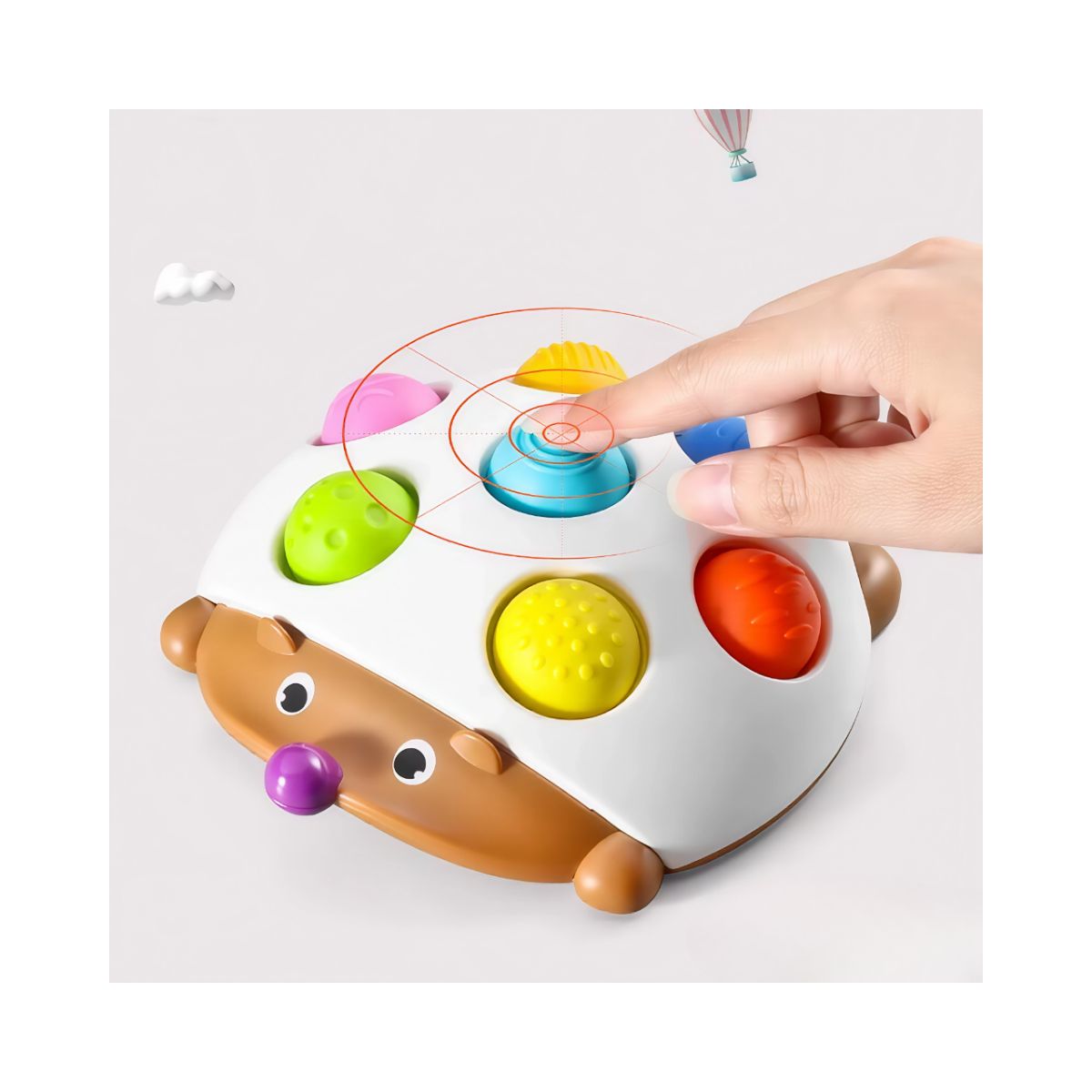 GENERICO - Juguete Erizo Sensorial