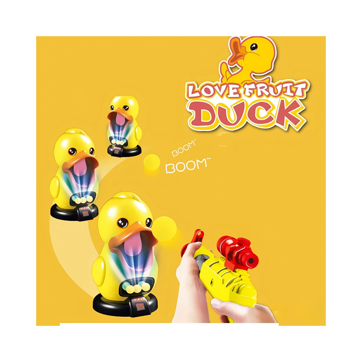 GENERICO - Juguete Patobocón Lanzador De Pelotas