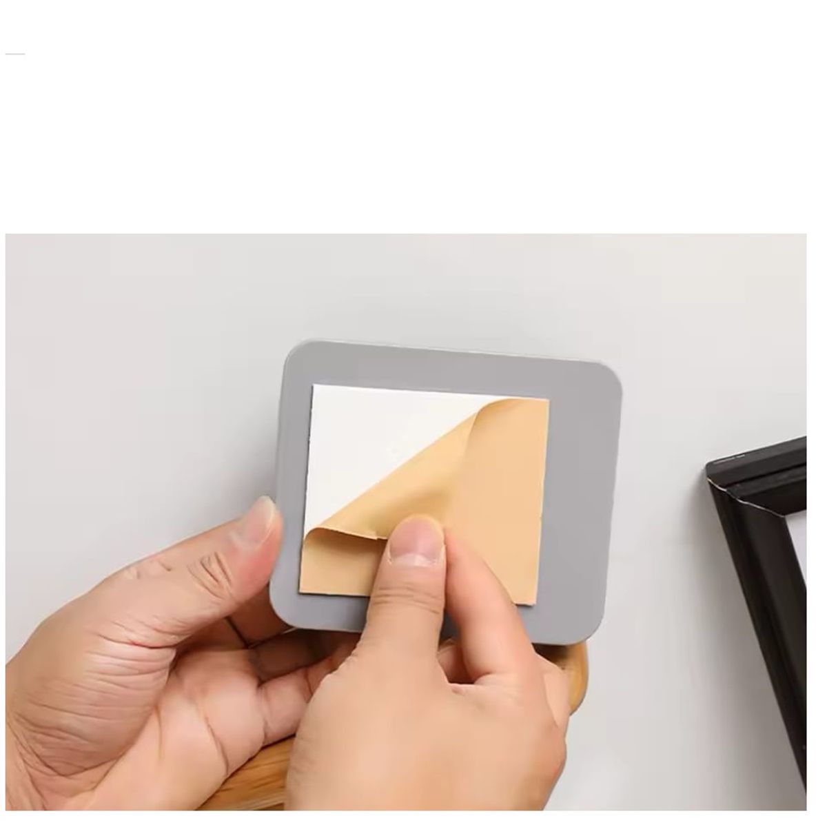 GENERICO - Base de Soporte de Pared para Colgar y cargar Celular