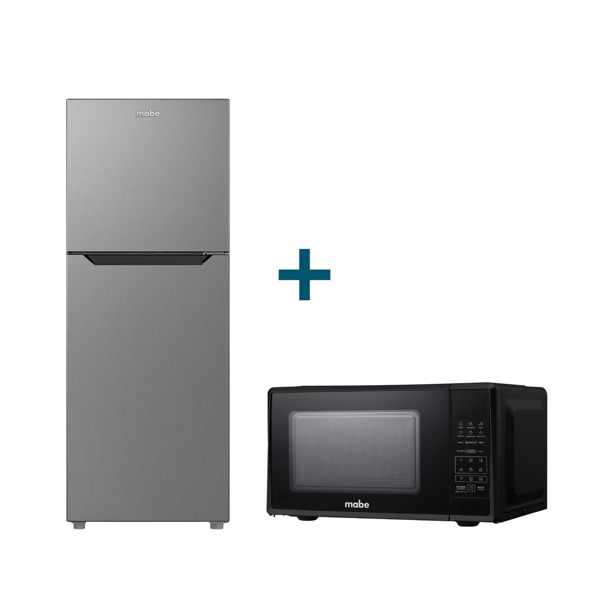 MABE - Combo Refrigeradora No Frost 196L +Horno microondas 20L mabe