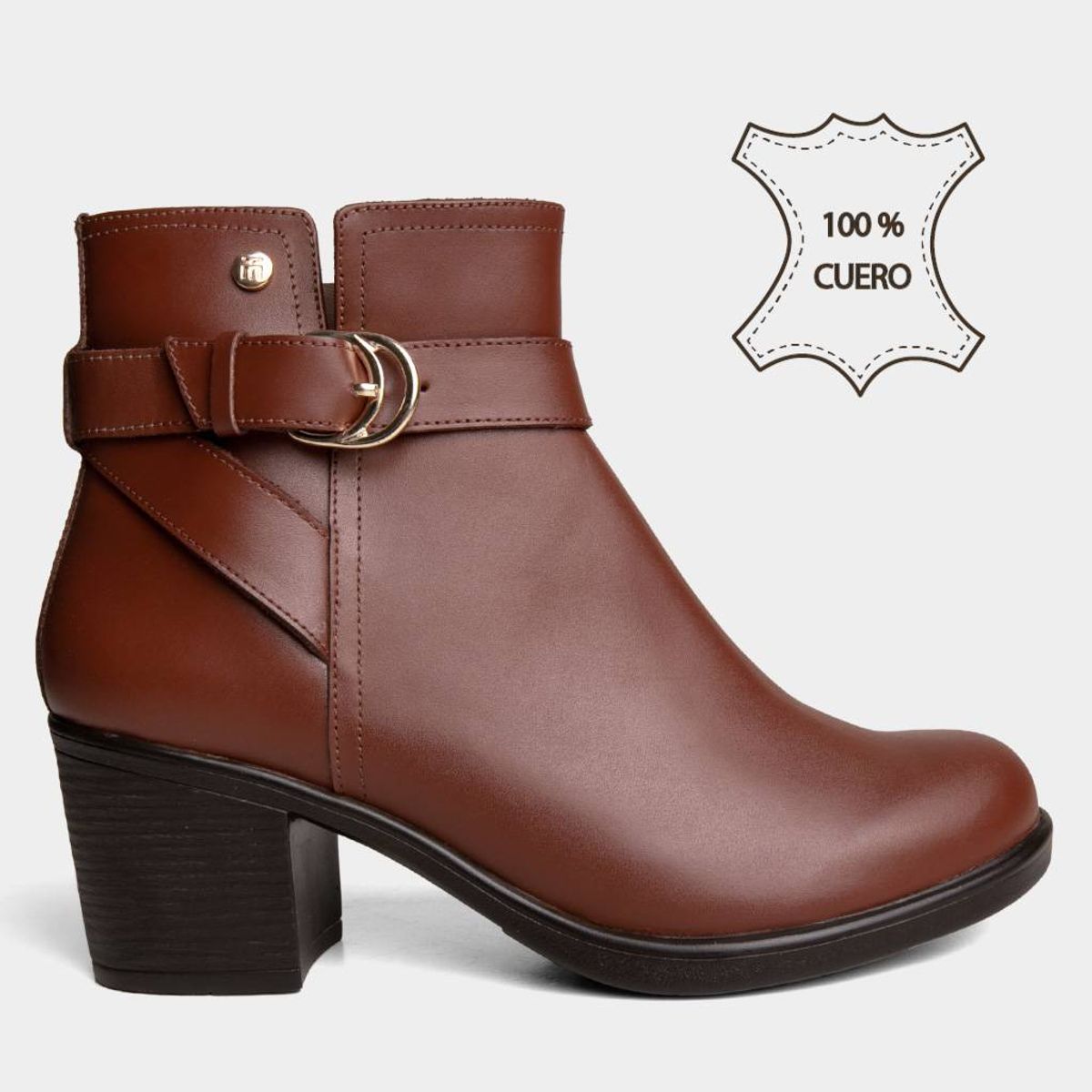 TOP MODEL - Botines Casuales Top Model Mujeres Tmo-Bk0035 Cuero