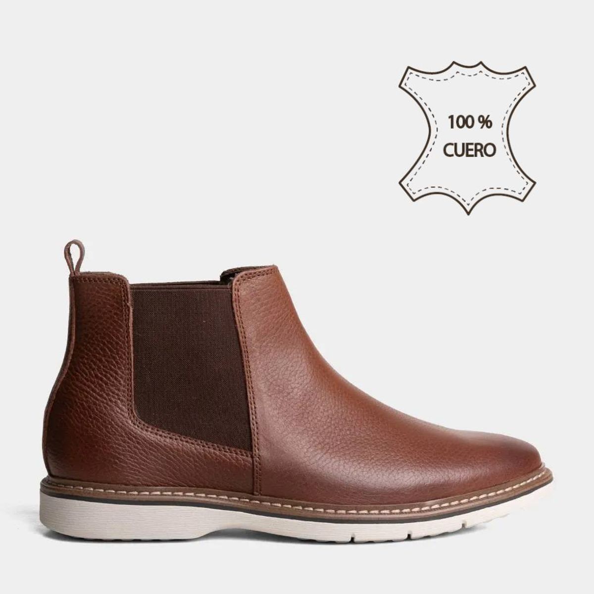 RENZO RENZINI - Botines Renzo Renzini Hombres Rrz-Cs0018 Cuero