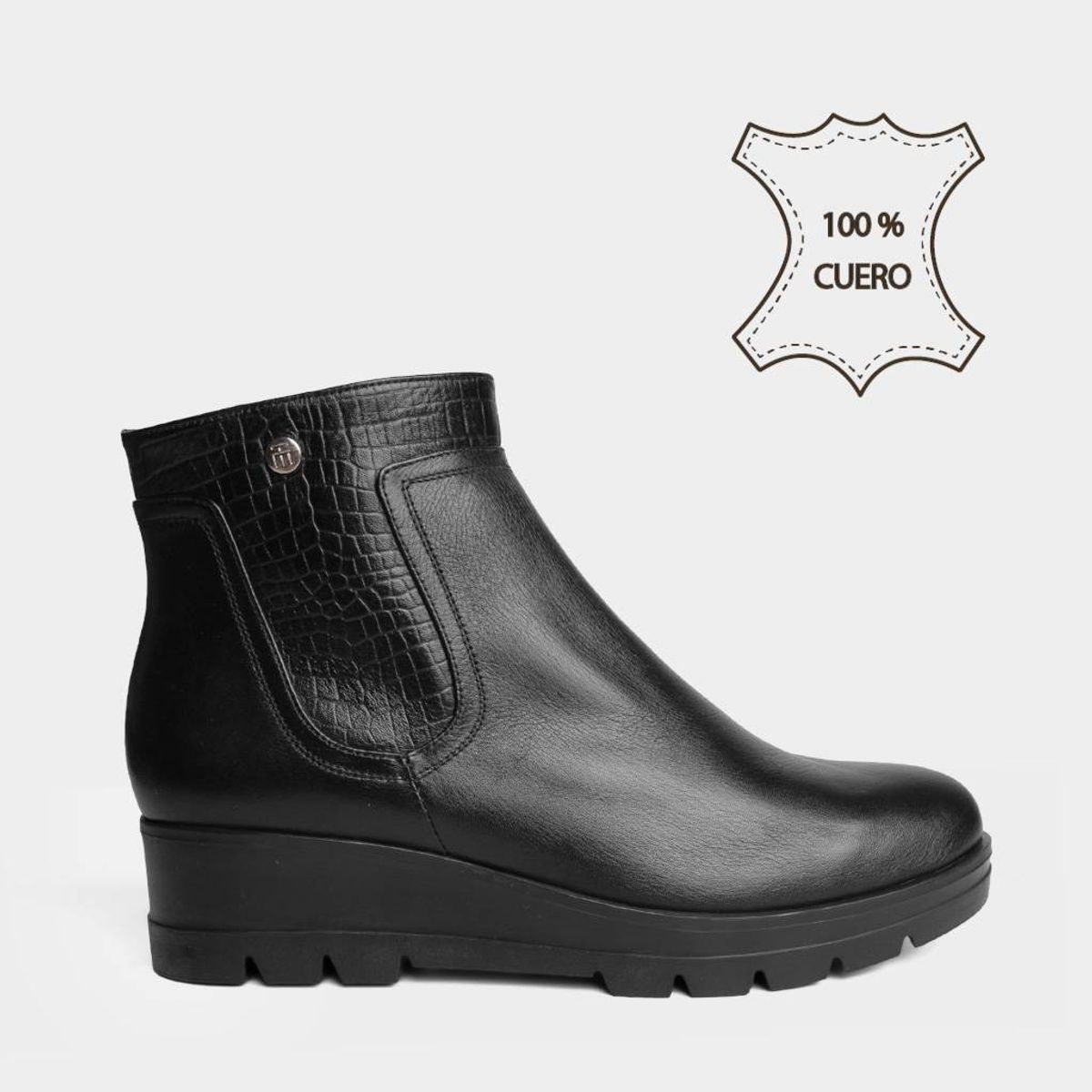 TOP MODEL - Botines Casuales Top Model Mujeres Tmo-Lk0024 Cuero