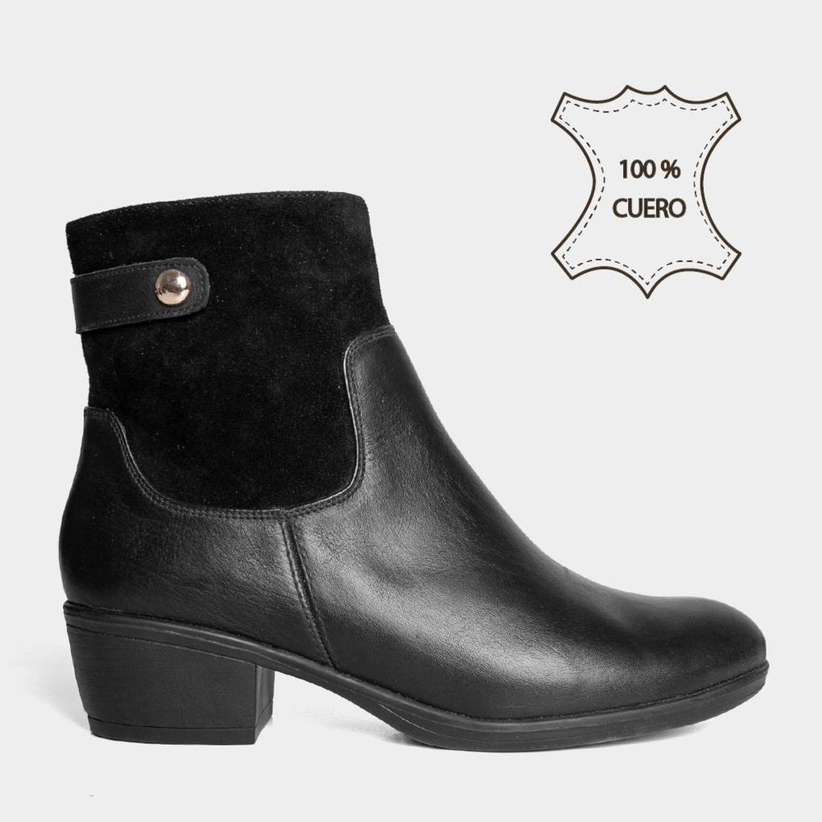 TOP MODEL - Botines Casuales Top Model Mujeres Tmo-Lk0045 Cuero