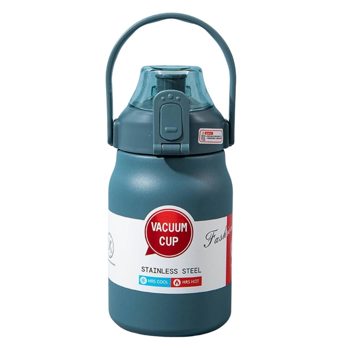 HYGGE - Termo De Acero Inoxidable Con Pajita Portable Acabado Mate