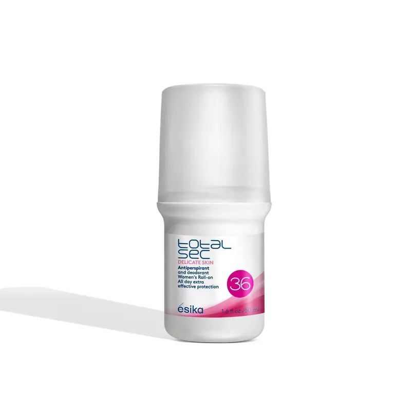 ESIKA - Desodorante Total Sec Piel Delicada Roll On Para Mujer 50 ml Esika