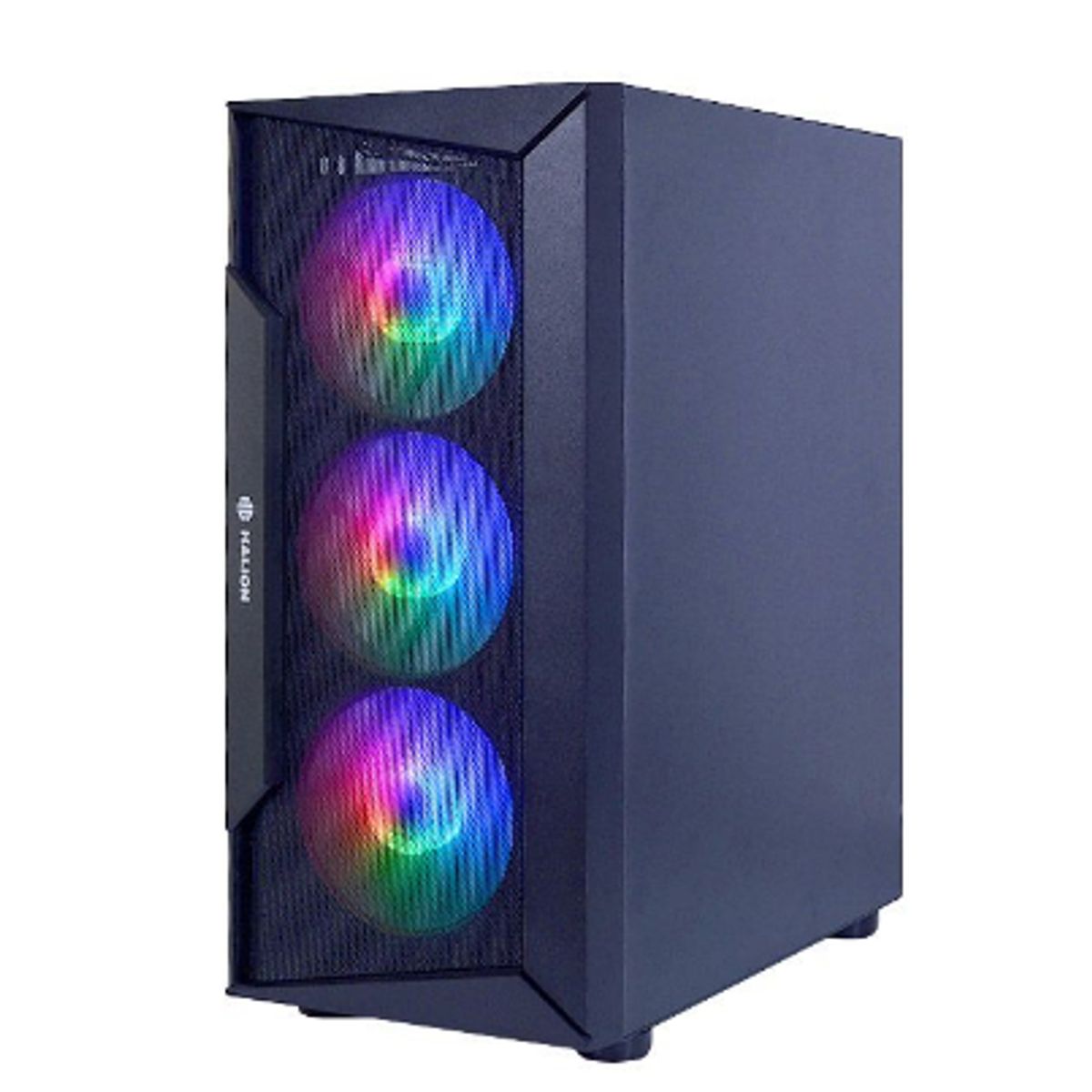 HALION - Case gamer MARTE CR28 Con fuente de 500W HALION