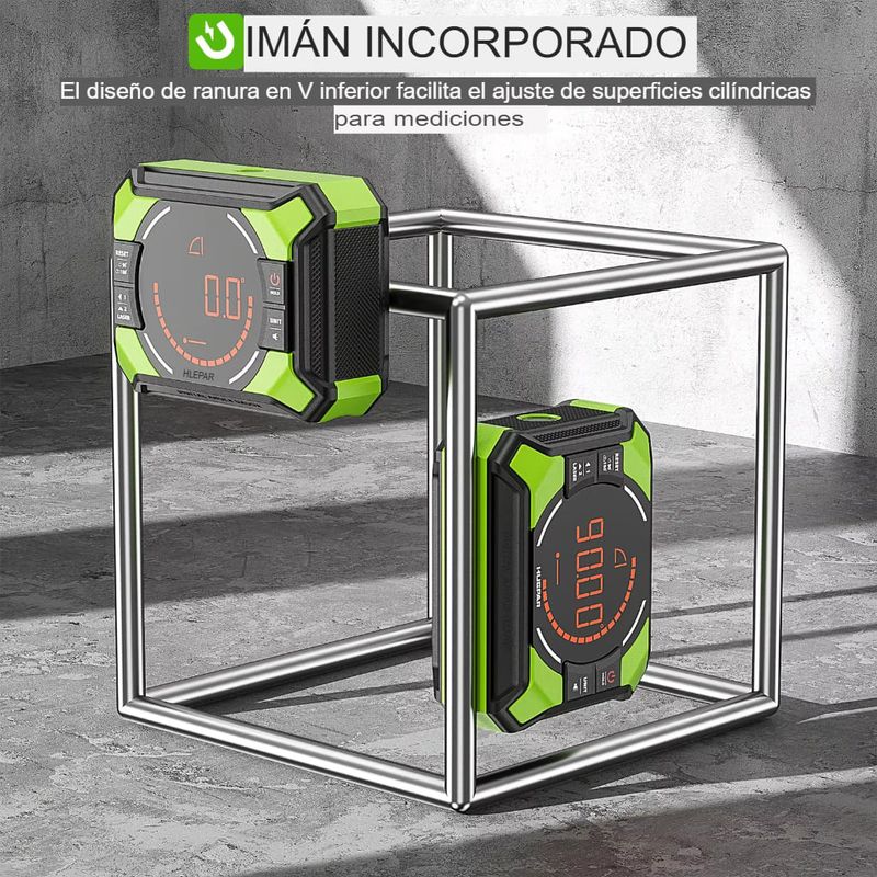 HUEPAR - Inclinometro digital con laser portatil 0 - 360° Huepar AG2L