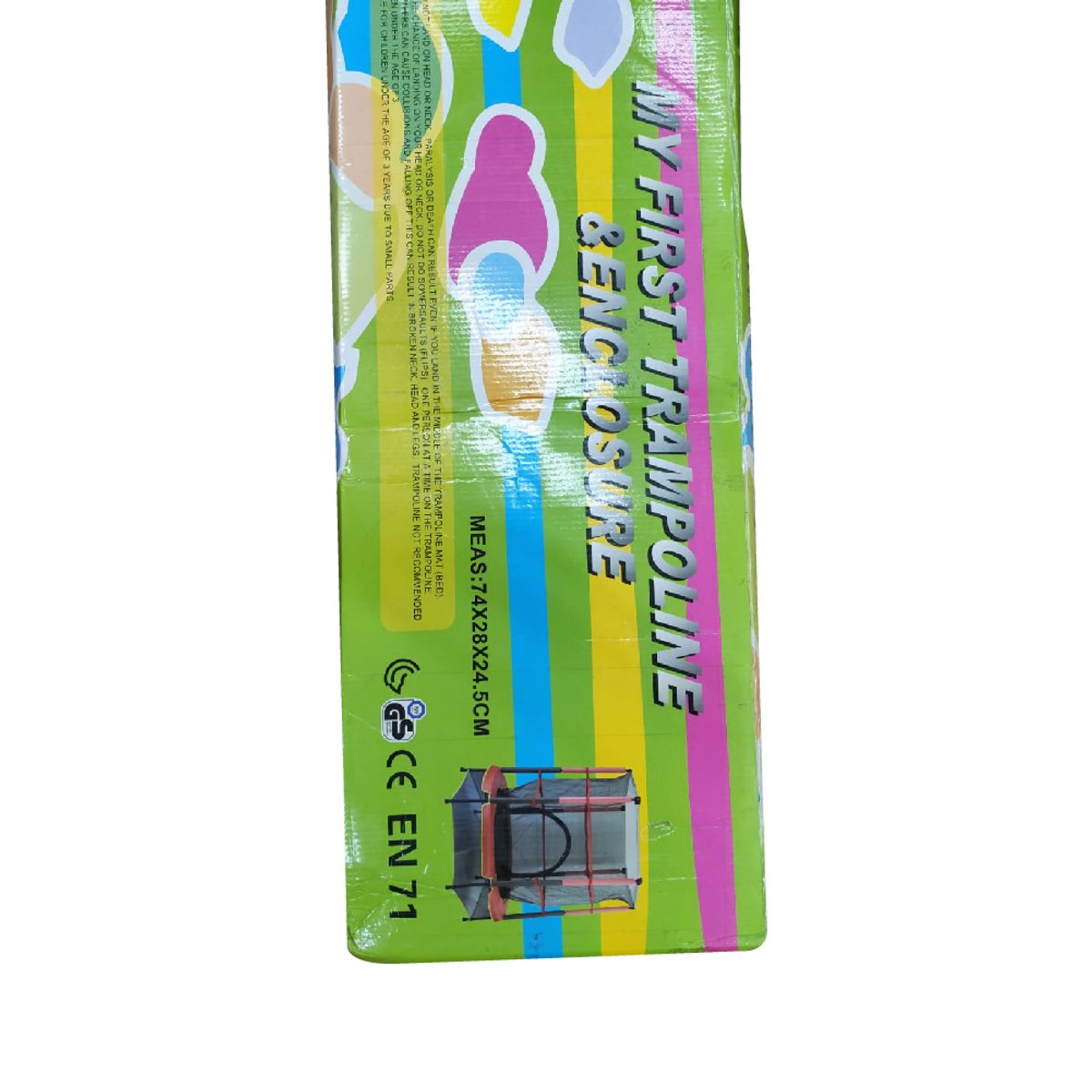 GENERICO - Trampolín para niños para exteriores divertido