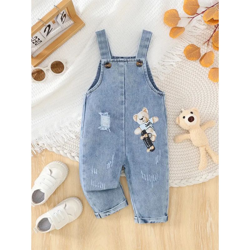 GENERICO - Overol jumper denim niños