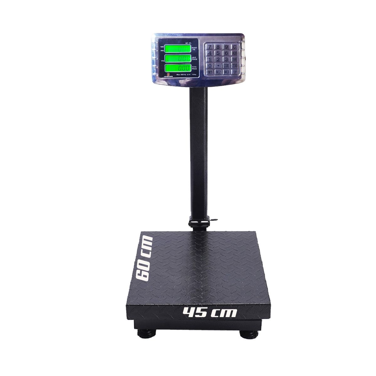 GENERICO - Balanza Industrial 600 Kg HIPOCAMPO con Plataforma HP-600KG-1