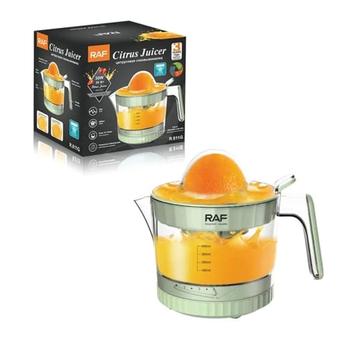 OTTOWARE - Exprimidor Raf  De Naranja Y Citricos 400 ml