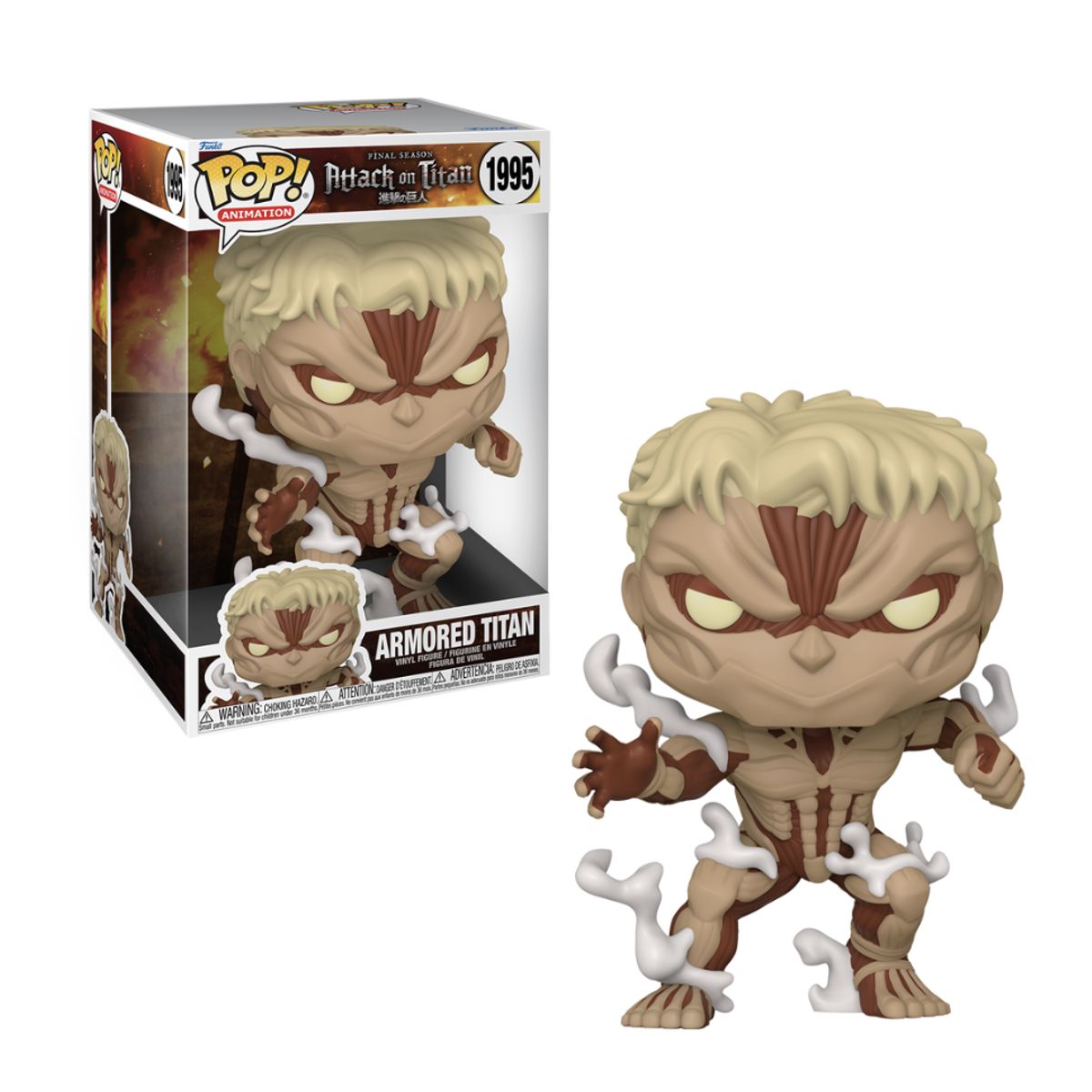 FUNKO - Titan Acorazado Funko Pop 1995 Attack On Titan Jumbo 10 Pul