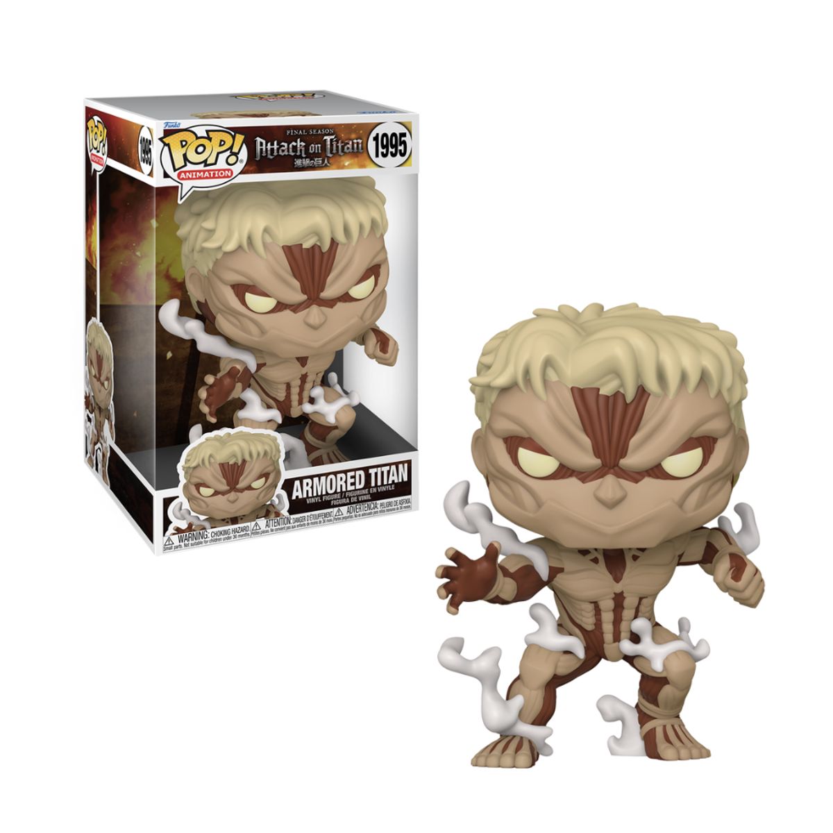 FUNKO - Titan Acorazado Funko Pop 1995 Attack On Titan Jumbo 10 Pul