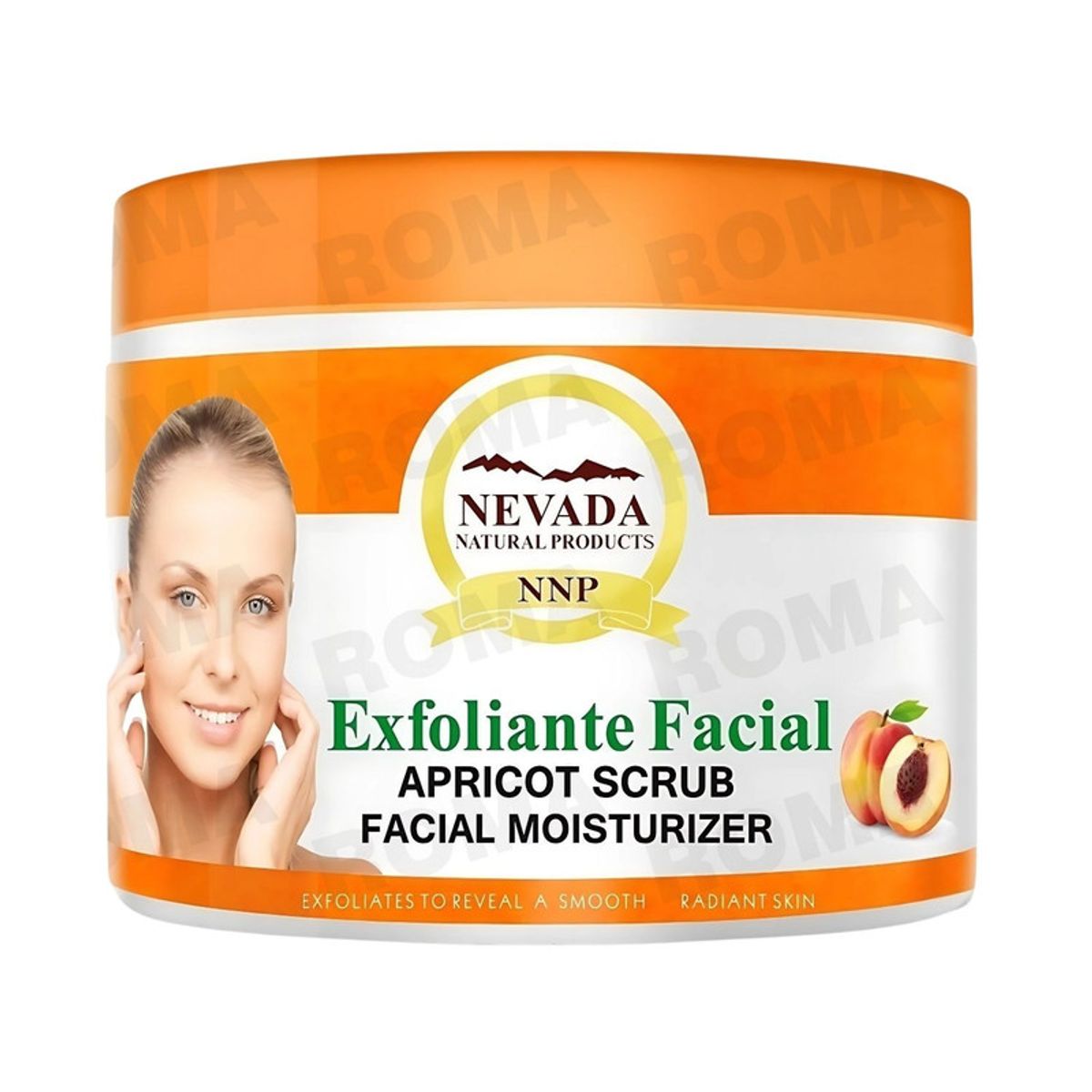 NEVADA NATURAL PRODUCTS - EXFOLIANTE FACIAL DE DURAZNO 283G NEVADA