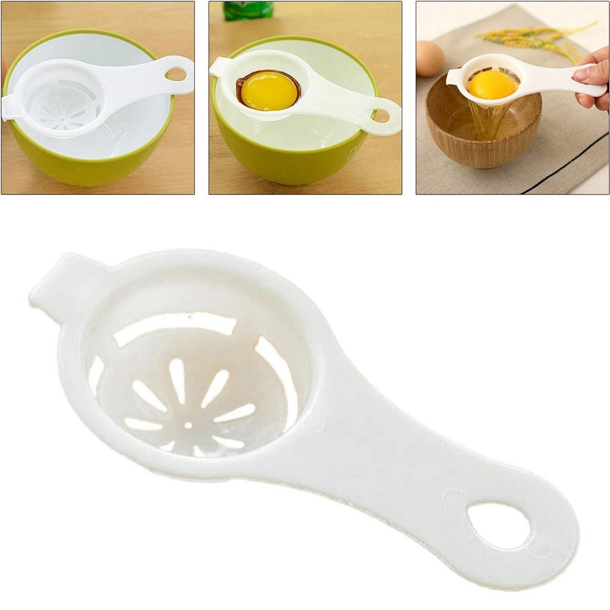 GENERICO - SEPARADOR DE CLARAS DE HUEVOS 20 UNID