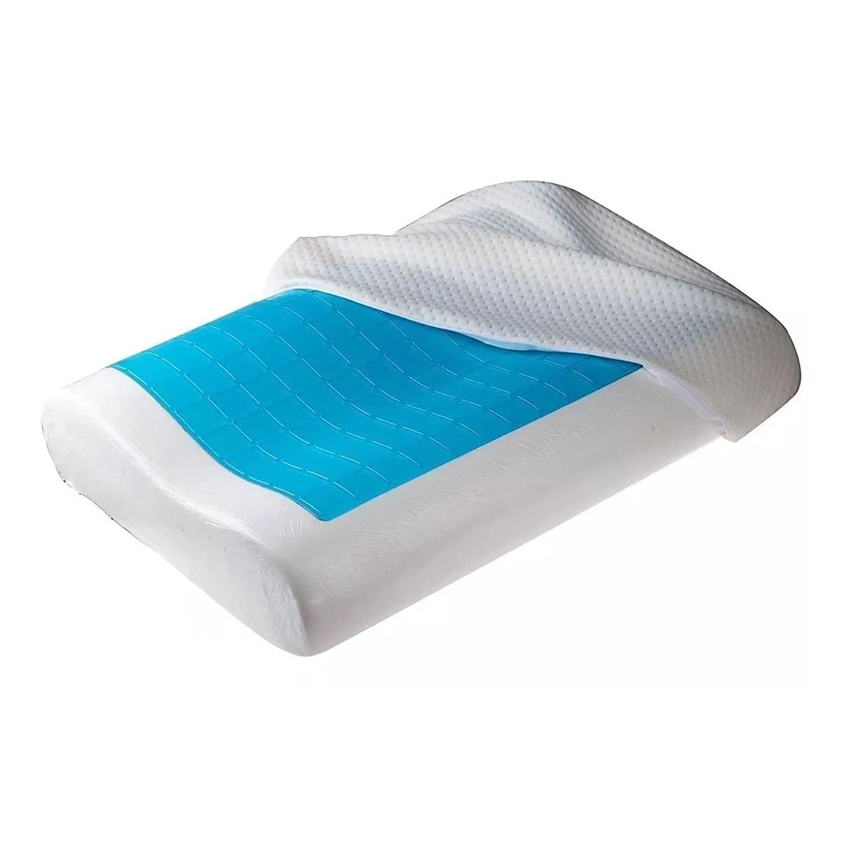 GENERICO - Pack4 Almohadin con Gel para Calmar la Ansiedad en Celeste