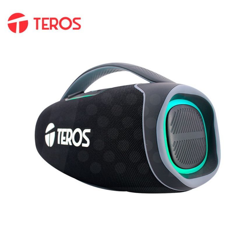 TEROS - PARLANTE TEROS TE-6045N Bluetooth 60W Radio FM USB Luces Led