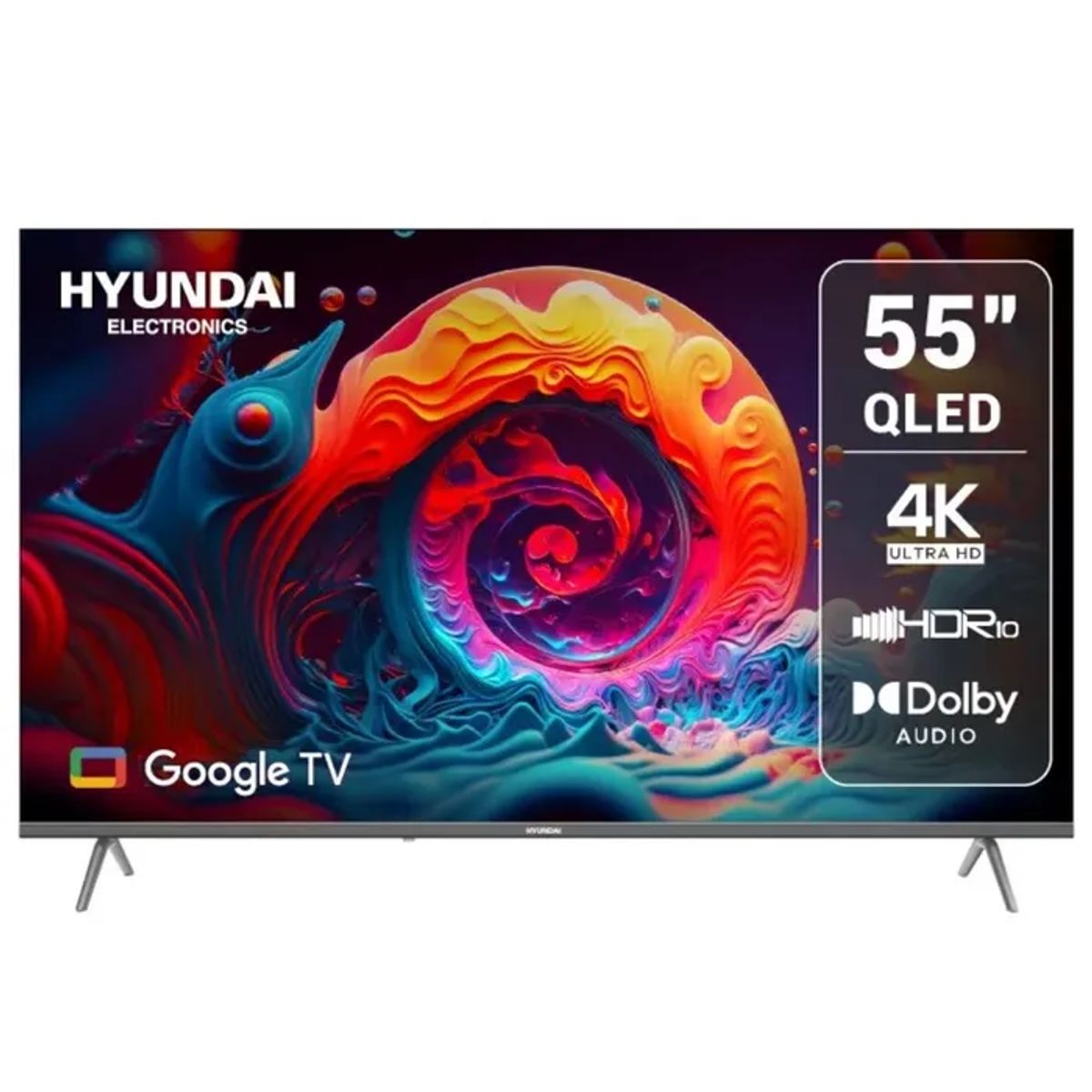 HYUNDAI - TV Hyundai 55 Google TV 4K Ultra HD Smart TV HYLED5529QG