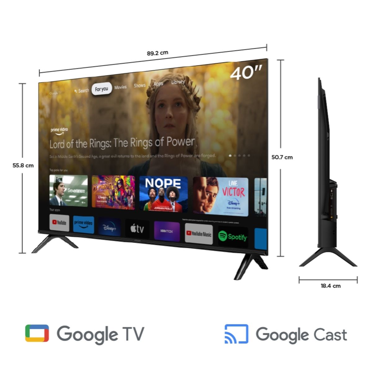 IFFALCON - TV iFFALCON 40 LED FHD Google TV 40S55