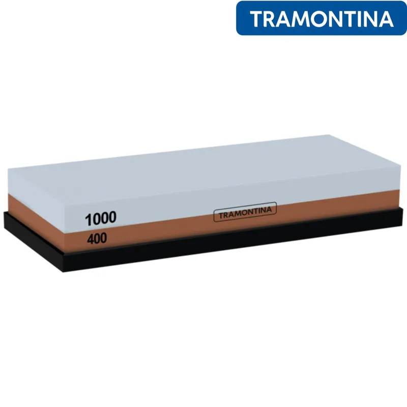 TRAMONTINA - Piedra Para Afilar Doble Faz - Tramontina