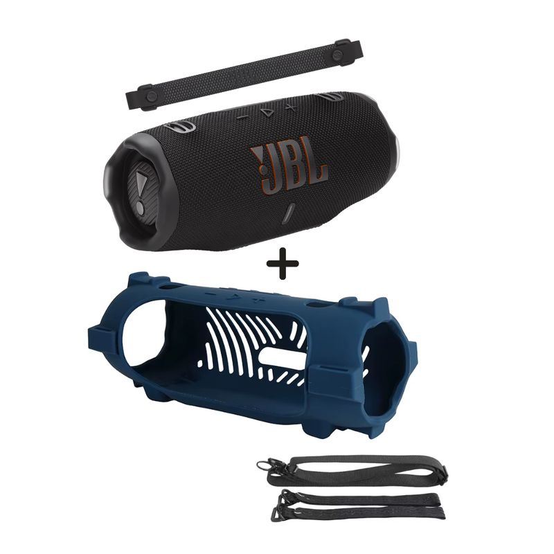 JBL - Super Promoción JBL Charge 6 + su Funda protectora - Negro/Azul