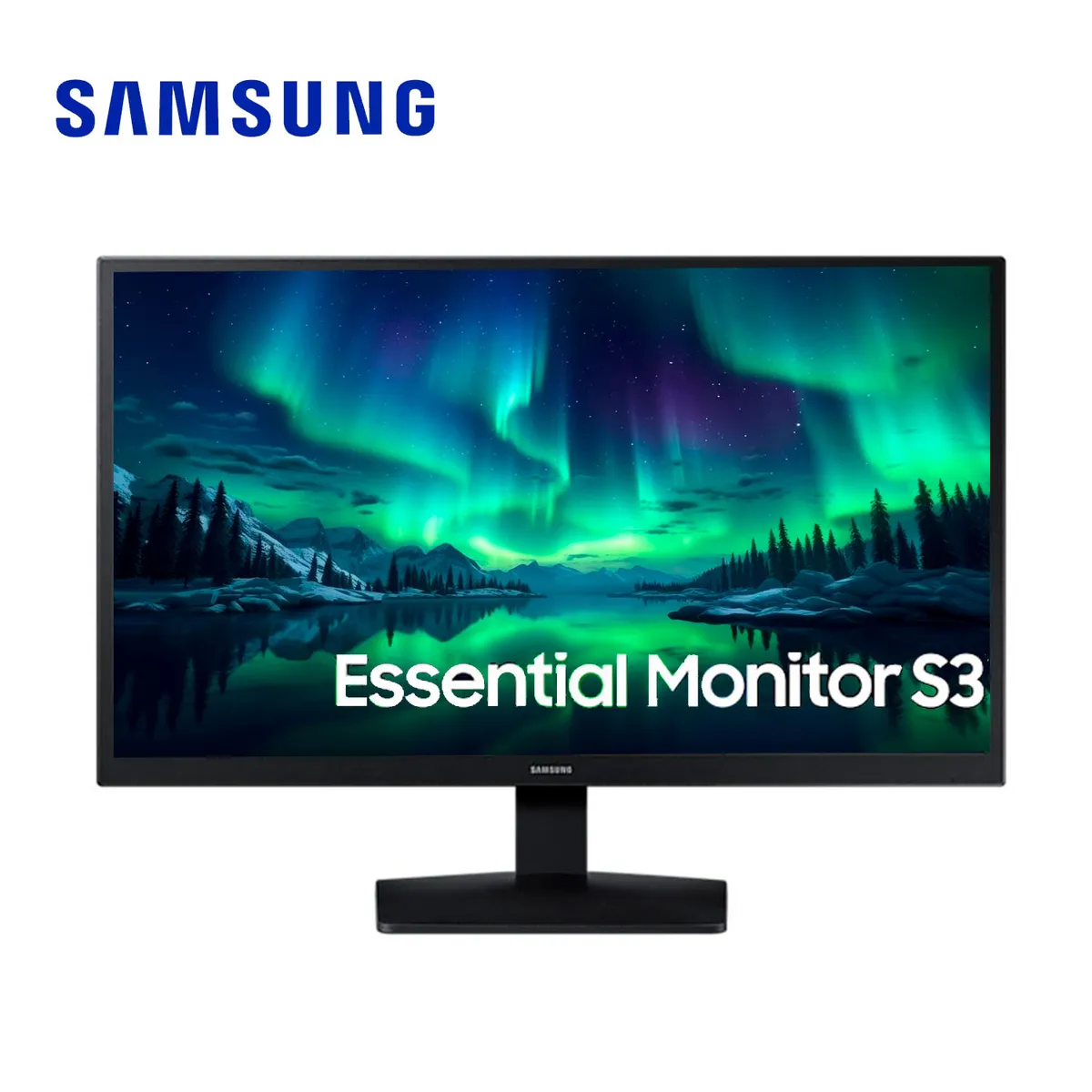 SAMSUNG - Monitor 22 pulgadas Samsung Full HD VA 75 Hz con HDMI y VGA LS22D310EALXPE