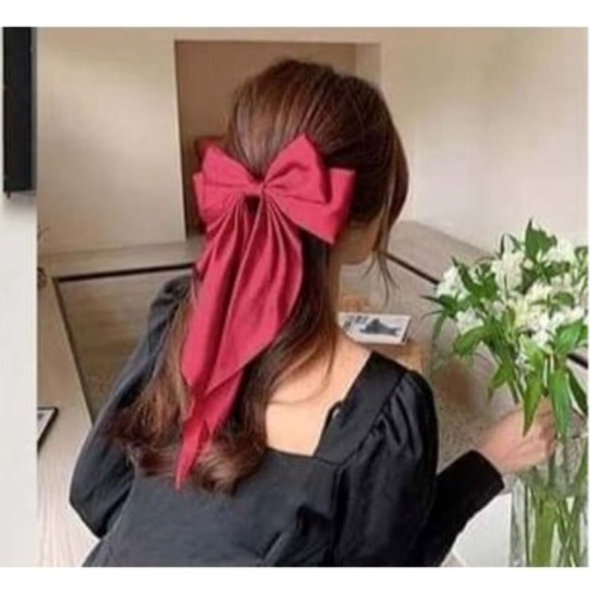 GENERICO - MAXI LAZO CON GANCHO GUINDA