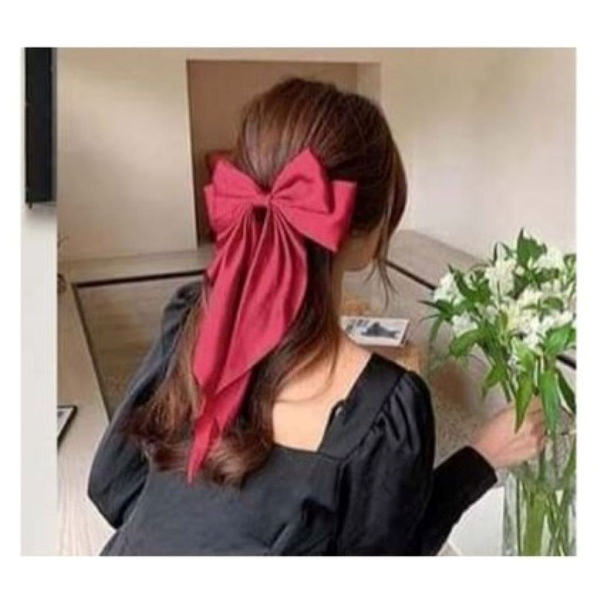 GENERICO - MAXI LAZO CON GANCHO GUINDA