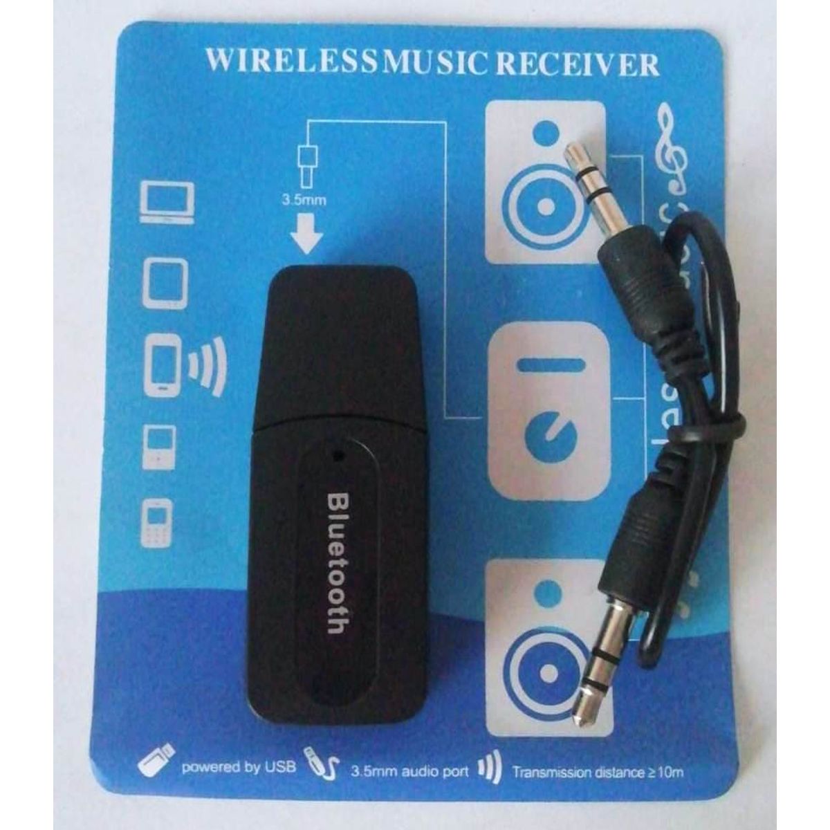 GENERICO - Bluetooth usb adaptador para equipo de sonido auto radio receptor
