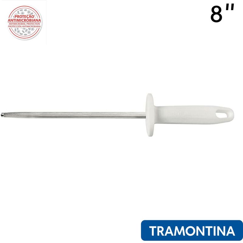 TRAMONTINA - Chaira Afilador De Cuchillo 8 Estriado - Tramontina