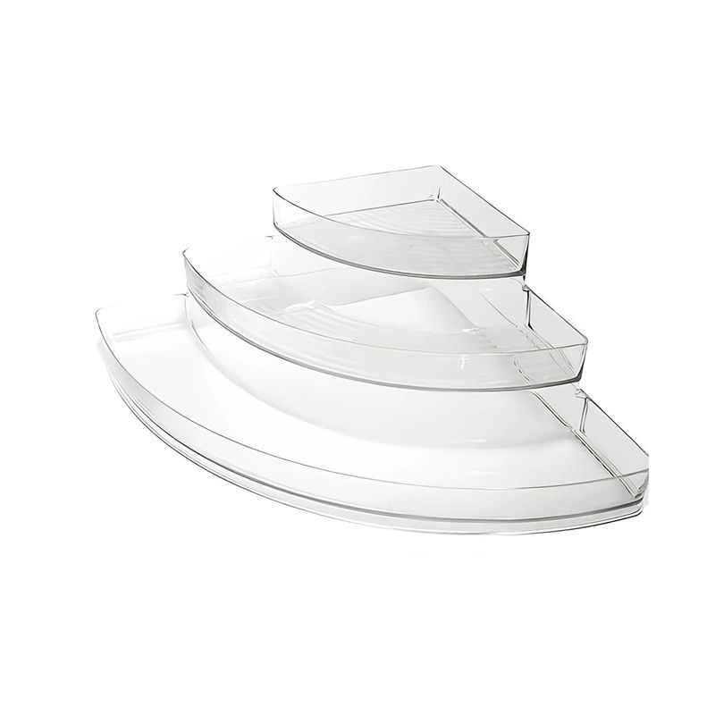 GENERICO - Organizador de Acrilico Esquinero de 3N de 355x254x10cm