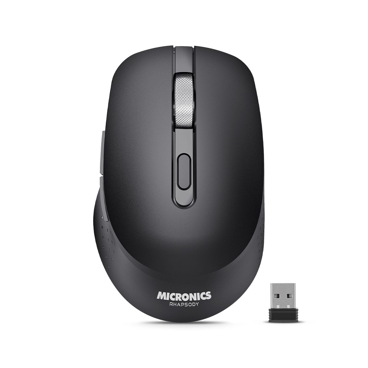 MICRONICS - Mouse 3 Modos: BT InalámbricoRecargable 7B Micronics Rhapsody M704-3M