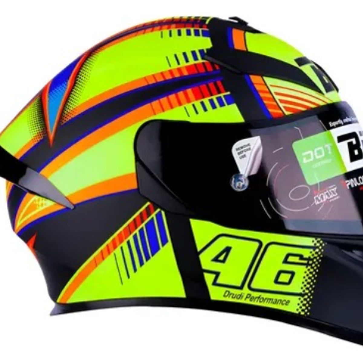 CES - CASCO MOTO BIHR SOLELUNA AMARILLO MATE DOBLE VISOR